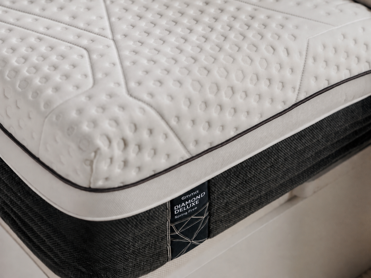 Emma Diamond Deluxe Hybrid King Size Mattress, view 2