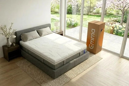 Emma Smart Hybrid Deluxe King Size Mattress, view 5