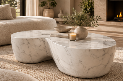 Organic Sculptural Statement Coffee Table